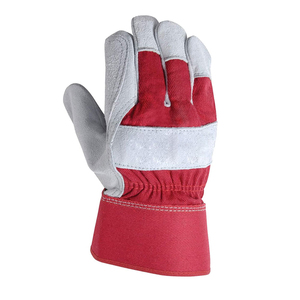 Gants de sécurité anti-coupure en cuir, gants de construction de haute qualité, vente en gros, gants de travail industriels en vrac - Product Image 2