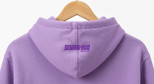 Sudadera con Capucha Personalizada 100% Algodón para Mujer, Ropa Casual para Exteriores, Estilo Urbano, Hombros Caídos, Transpirable, Ecológica, Tejida - Product Image 6