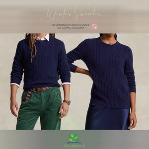 Fabricant OEM de pulls tricotés sur mesure, faible MOQ 50 pièces, cardigan en maille torsadée, pull col roulé épais, vêtements d'hiver, pull d'usine - Product Image 5