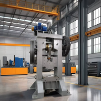 Presse mécanique / Machine de poinçonnage de type H 500 tonnes (Marque PowerMatic / Modèle PH-50)