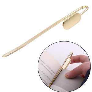 Marcapáginas de Cuello de Cisne con Gancho Liso, Marcapáginas Metálico Hecho a Mano con Acabado Dorado, Lindo Regalo para Amantes de los Libros, Accesorios de Lectura - Product Image 5