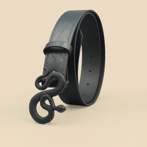 Ceinture en cuir véritable pour homme, tendances classiques, boucle à ardillon argentée, largeur 3,5 cm, 120 cm, légère, imperméable, haute résistance, élégante - Product Image 1