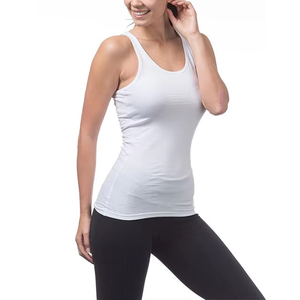 เสื้อกล้ามลำลองผู้หญิง ทรงเข้ารูป เนื้อผ้านุ่ม ระบายอากาศดี เหมาะสำหรับออกกำลังกาย โยคะ ฟิตเนส ชุดกีฬา จากผู้ผลิต - Product Image 6