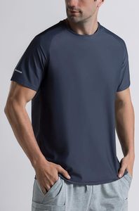 T-shirt Homme Léger et Respirant à Impression Personnalisée, Séchage Rapide, Anti-Transpiration, Haut de Performance pour l'Entraînement et la Randonnée en Extérieur - Product Image 1