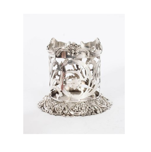 Modern Design Silver Coated Wine Bottle Coaster Newly crafts Wholesale Price Wine Bottle Coaster Bar Accessories - Product Image 1