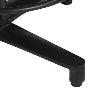 Ensemble de 2 tabourets de bar en bois de manguier massif et noir, bois naturel et coloris noir - Product Image 6