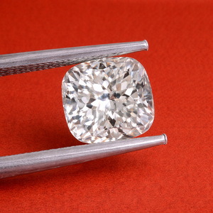 Diamante suelto de laboratorio con corte cojín de 3 quilates, certificado IGI, calidad superior EF VVS2, para producción de anillos en fábricas de joyería. - Product Image 1