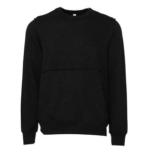 Bella Canvas Raw Edge Crew Sweatshirt Raw Edge Crewneck Sweatshirt Bella + Canvas Unisex Raw Seam Crew Pullover Sweatshirt - Product Image 3