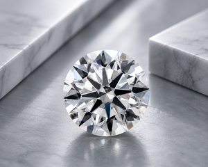 Diamant de laboratoire CVD rond brillant de 0,50 carat, pureté VS1, certifié IGI, taille idéale, pierre libre pour bijoux sur mesure - Product Image 1
