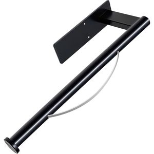 Porte-serviettes en papier à commande d'une seule main avec effet amortissant, accessoire de cuisine sous armoire avec adhésif disponible - Product Image 1