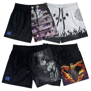 ใหม่ 2024Customสายรัดโพลีเอสเตอร์เดี่ยวชั้นตาข่ายบาสเกตบอลกางเกงขาสั้นแห้งเร็วผู้ชายระเหิดพิมพ์ยิมตาข่ายกางเกงขาสั้น - Product Image 1