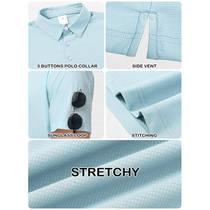 Polos de Golf Juveniles al por Mayor, Tela de Secado Rápido, Diseño Transpirable, Ideales para Deportes - Product Image 6