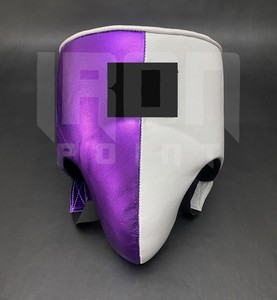 Best Selling Customizable High Quality Leather Laced Boxing Training Groin Guard Thick 4-Layer Padded Breathable Hand Grips - Product Image 1