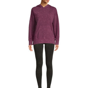 Sweat à capuche en coton délavé de haute qualité avec impression en relief pour femmes et hommes, logo sérigraphié, broderie, sweats à capuche personnalisés - Product Image 3