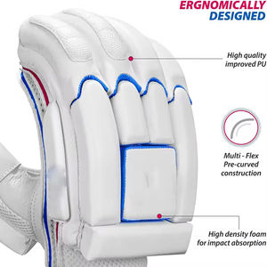 Custom Logo Custom Design Cricket Batting Gloves High Quality Comfortable Customize Logo Size And Color Cricket Batting Gloves - Product Image 5