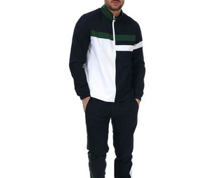 Survêtement Homme Hiver 2026 Sportif Tricoté 100% Polyester Uni Anti-UV à Capuche Bleu Royal Design Premium Léger et Respirant - Product Image 1