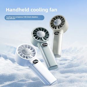 Nuevo Ventilador de Mano con Refrigeración por Semiconductor 2026, Mini Ventilador Portátil con Refrigeración por Hielo y Gran Capacidad de Batería para Viajes al Aire Libre y Verano - Product Image 1