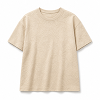 T-shirts pour femmes 100% coton, coupe ample, décontractés, longueur courte, imprimés, t-shirt pour femmes