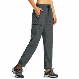 Pantalon de randonnée tactique long unisexe personnalisé, durable, à imprimé automnal, en softshell, avec fermeture éclair, séchage rapide, extensible, utilitaire et cargo renforcé - Product Image 4