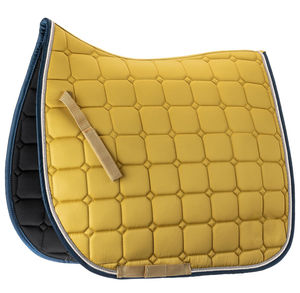 Tapis de selle pour chevaux personnalisés, écologiques, style dressage, en coton avec doublure en maille, confort et durabilité pour l'équitation et la compétition - Product Image 3