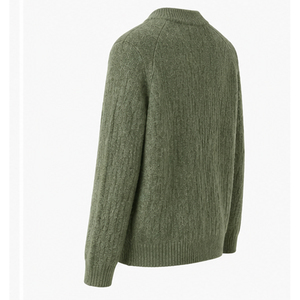 Sweat à capuche polaire épais 400 g/m² en coton 100 % premium pour homme, coupe oversize, avec logo personnalisé imprimé, idéal pour l'automne et l'hiver - Product Image 4