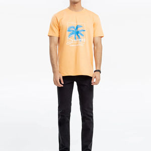 Camisetas Gráficas Vintage de Algodón Pesado con Lavado Ácido Personalizadas para Hombre, Fabricadas en Pakistán, Venta al Por Mayor 2026, Camisetas Transpirables - Product Image 2