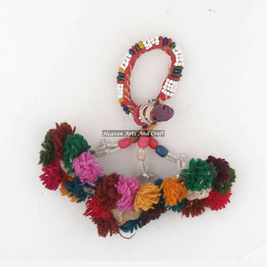 Real Vintage Quality Wholesale Fashion Jewellery <b>Bead</b> <b>Bracelet</b> Antique Gypsy <b>Bracelets</b> Vintage Vintage Indian Embroidered Boho - Product Image 6