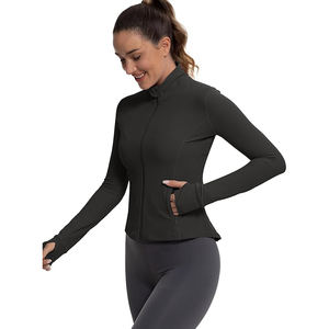 Chaqueta Deportiva Activa para Mujer, de Nailon, Ajustada, Elástica, Transpirable, Ligera, con Cierre - Product Image 3