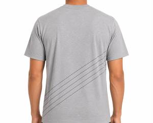 T-shirt classique en coton pour homme, fabrication de vêtements OEM ODM, usine de vêtements, marque privée, fabrication de vêtements décontractés sur mesure - Product Image 5