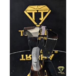จี้รูปตัวอักษร W ประดับเพชร VVS แล็บโกรว์ เงินแท้ 925 เครื่องประดับจาก Trisha Jewels - Product Image 6