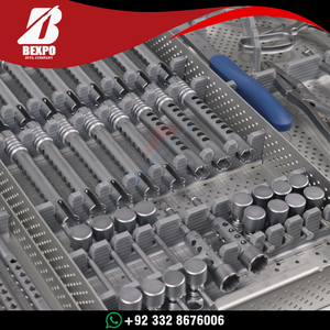 Conjunto de Instrumentos para Derotación de Columna Vertebral - Kit Quirúrgico de Fijación Cervical Posterior, Herramientas de Implante Ortopédico de Acero Inoxidable - Product Image 4