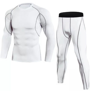 Nuevo Conjunto Deportivo de Compresión al Mejor Precio de Proveedor, Pantalones de Compresión para Correr y Entrenar, Trajes Deportivos de Compresión - Product Image 5