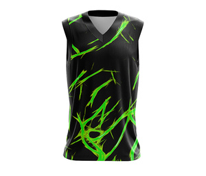 Conjunto de Uniforme de Baloncesto Personalizado con Sublimación Completa, de Alta Calidad, Transpirable y de Secado Rápido, en Poliéster, para Hombre y Mujer - Product Image 6