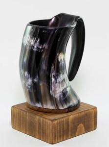 Best Quality Hot Sale Beer <b>Glass</b> Kitchenware Beer <b>Glasses</b> Handmade Design of Horn <b>Mug</b> for Table Top Beer Bar - Product Image 5