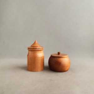 Solid Wood <b>Jar</b> 250mL Capacity Custom Design Durable <b>for</b> Tea Coffee Nut <b>Storage</b> Container <b>for</b> Spices Herbs Seasonings Wholesale - Product Image 6