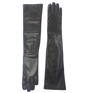 Guantes de Invierno de Cuero Genuino Premium para Mujer, Forro Cálido y Suave, Compatibles con Pantalla Táctil, Elegantes, Casuales, para Conducir al Aire Libre - Product Image 2