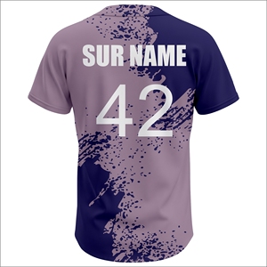 2026 Trending Custom <b>Baseball</b> <b>Jersey</b> Manufacturer OEM Sublimated Team Uniform <b>Bulk</b> Wholesale Supplier - Product Image 3