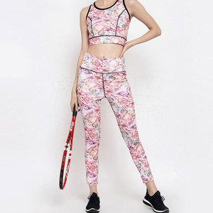 Conjunto de Yoga Sublimado, Tela Suave y Flexible, Ropa Deportiva para Gimnasio, Ajuste Cómodo, Conjunto Deportivo Sublimado - Product Image 5