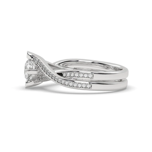 AJRETAIL Women's 14KT Gold 0.788g Lab Grown for Certified Luxury Engagement <b>Ring</b> - Product Image 3