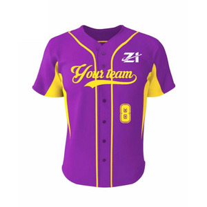 Camiseta Deportiva de Manga Corta para Niños, Diseño Clásico con Letras Bordadas en Negro, Transpirable, para Entrenamiento y Competencia de Béisbol, OEM - Product Image 1