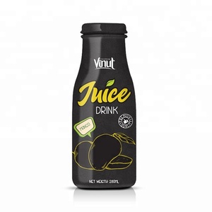 300ml Glass Bottle 100% <b>Mango</b> juice Drink Vietnam Suppliers Manufacturers <b>Fresh</b> <b>Mango</b> direct from farm - Product Image 1