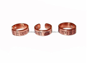 Joyería Devocional Bio Magnética al por Mayor • Pulsera Espiritual Ajustable con Escritura en Hindi - Product Image 4
