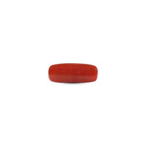 Premium 6.85 Ct Natural Red Coral Loose Gemstone Oval Cushion Cut for Fine Jewelry - Product Image 2