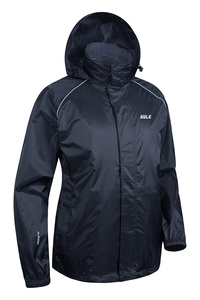 Veste coupe-vent à capuche pour homme, couleur unie, fermeture éclair, vêtements décontractés pour l'extérieur, saison automne, coque en polyester - Product Image 2