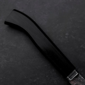 Cuchillo de Chef de Acero de Damasco Hecho a Mano con Diseño Vikingo, Mango de Madera, Estilo Industrial, Hoja de 8-9.9 Pulgadas, Extra Afilada, Ambidiestra - Product Image 2