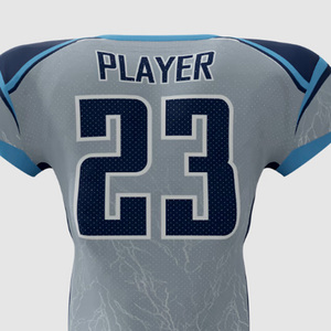 Maillot de football américain personnalisé pour équipe, qualité export, respirant, fabricant de maillots de football américain en mesh pour joueurs d'équipe - Product Image 3