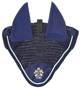 Pakistan Supplier for Equestrian Luxury Crochet Horse Ear Bonnet Lightweight Breathable Washable <b>Fly</b> Veil Shows Ear Bonnet - Product Image 3