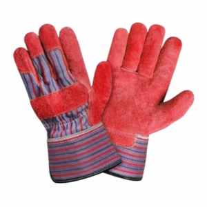 Gants de travail en cuir de vachette pleine fleur respirants, résistants à la chaleur, certifiés CE, pour les riggers - Product Image 2