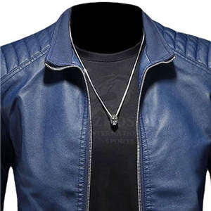 Veste en cuir pour homme automne-hiver, veste en cuir de haute qualité pour homme, veste en cuir véritable pour homme - Product Image 5