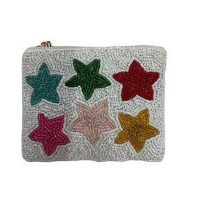 Monedero con diseño de cereza bordado de diseñador con cuentas de semillas hechas a mano, bonito y elegante, elegante, Premium, toque elegante único para niña - Product Image 3